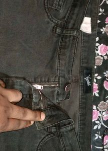 Classic Black Denim Jeans