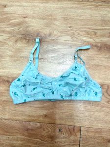 Floral Print Bra