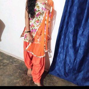 Only Duppatta With Short Kurti