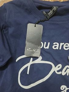 Navy Blue "You Beautiful Girls" T-Shirt