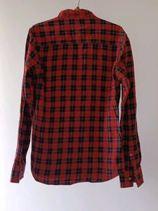 Flying Machine Red Plaid Shirt