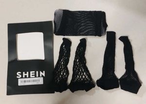Shein Fishnet Ankle socks - 3 pairs