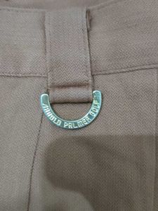 Mauve Highwaist Straight Formal Trouser