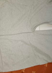Adidas Grey Zip-Up Hoodie