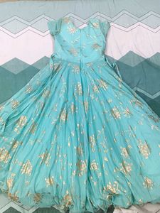 Light Blue Floral Dress