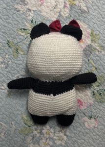 Handmade Crochet Panda Toy
