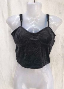 Black Velvet Cami Top