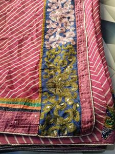 party wear saree without blouse