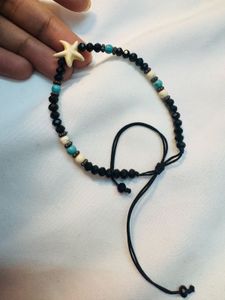 Beaded Starfish Anklet/ bracelet
