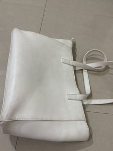 Oroginal Love Moschino White Handbag