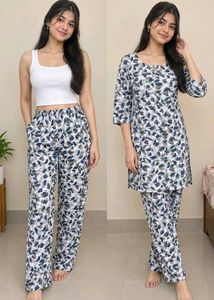 Stylish Printed Kurta Set