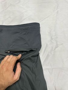 Nike Grey Windbreaker Track Pants | Baggy Parachut