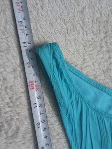 Blue Ruched🧡 Bikini Bottom