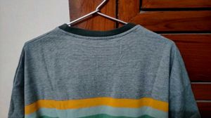 💫👕 Grey Everyday Striped T-Shirt