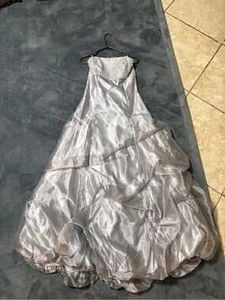 FairyTale silver Ball gown 🤍