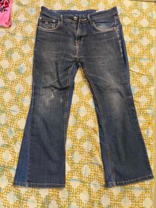 Calvin Klein Blue Denim bootcut Jeans