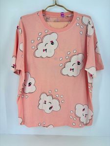 Cute Cloud Print pajama set (shorts)