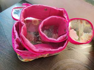 Floral Cosmetic Bag Set