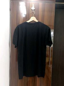 Ram Printed Black T-Shirt