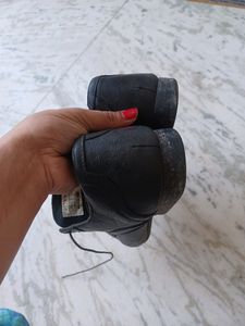 Red Tape Black Leather Dress Shoes