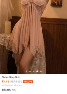 Sheer sexy suit