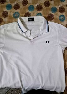 Og Fred Perry White Polo T-Shirt