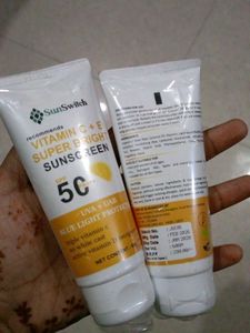 Sunswitch Vitamin C+E Super Bright Sunscreen
