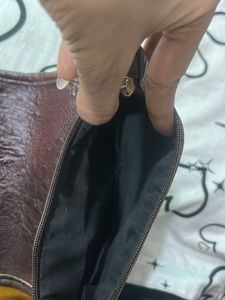 Textured Brown Wallet