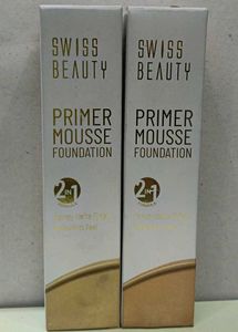 Swiss Beauty Primer Mousse Foundation