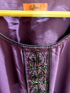 Elegant Handwork Anarkali Set with Dupatta