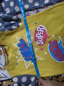 Girls' Fleece Sweatshirt cord set for 6-8 years