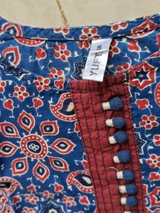 Yufta Cotton Kurta For Women