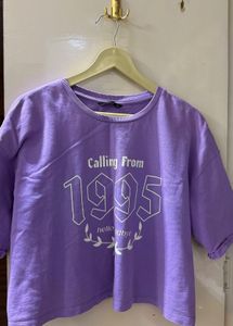 ONLY Purple T-Shirt