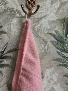 Pink Microfiber Hair Drying Towel