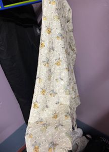 light yellow soft short kurti