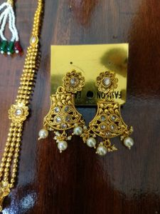 At just 799🔥Gold Tone Jewellery Combo | 2 Necklac