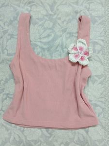 Cute Pink Graphic y2k Tank Top