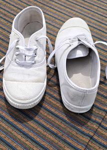Classic White school shoes....