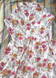 Pretty Floral Print Kurta