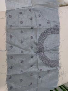 Beautiful Grey Colour NET SAREE