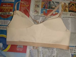 Comfortable Beige Bra