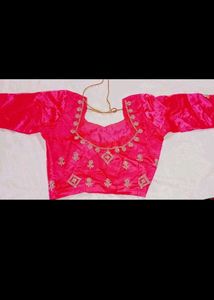 Red Embroidered Lehenga Choli