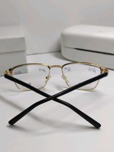 Stylish Gold Frame Eyeglasses