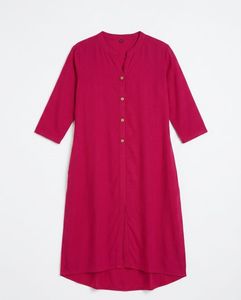 Vibrant Pink Kurta/ Long Kurta