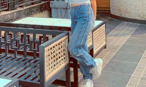 Light Wash Denim Jeans