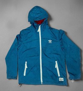Adidas Blue Windbreaker Jacket
