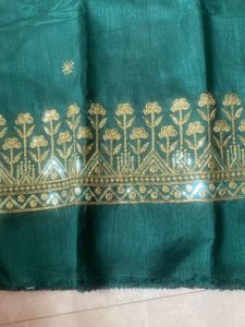 Selling This New Silk Embroidery Blouse Piece