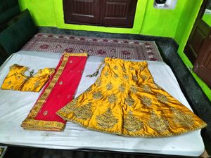 Party Wear Three Piece Lehnga