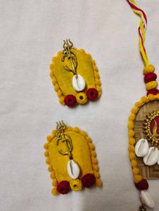 Handcrafted Ethnic Necklace and Earring Set
