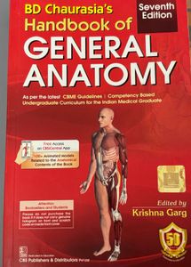 BD Chaurasia's Handbook of General Anatomy